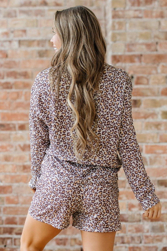 Willow Ribbed Long Sleeve Lounge Set