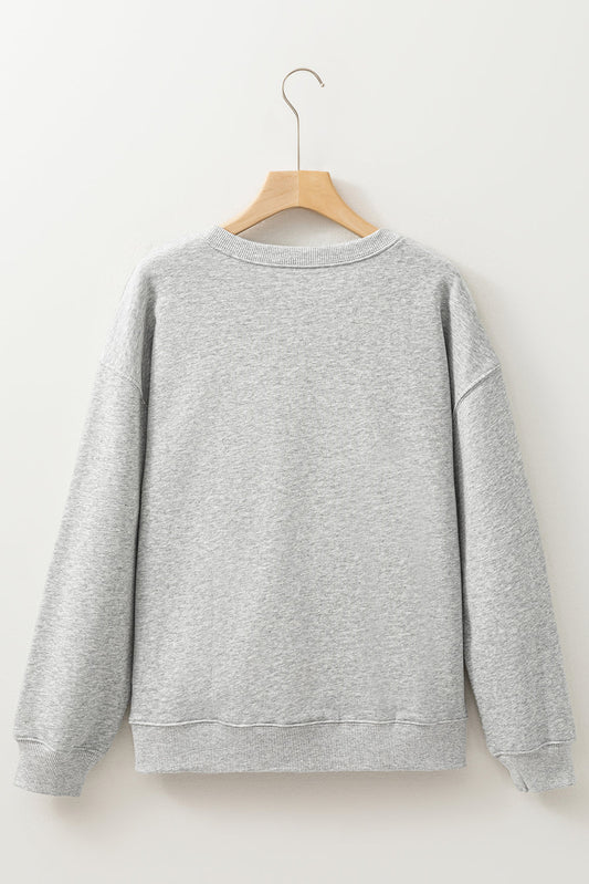 Emma Nutcracker Print Christmas Sweatshirt