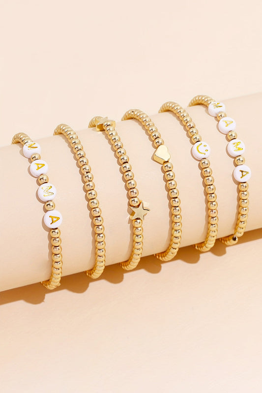Milana Plated Beaded Bracelet Set
