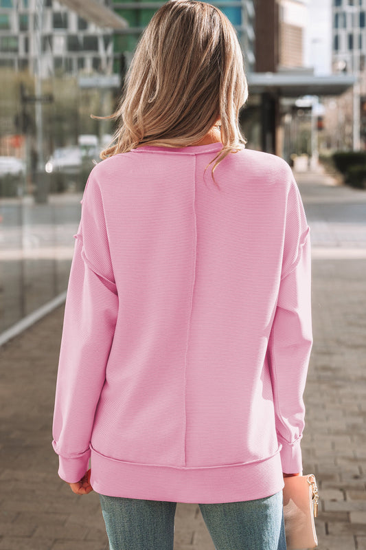Liv Drop Shoulder Baggy Pullover