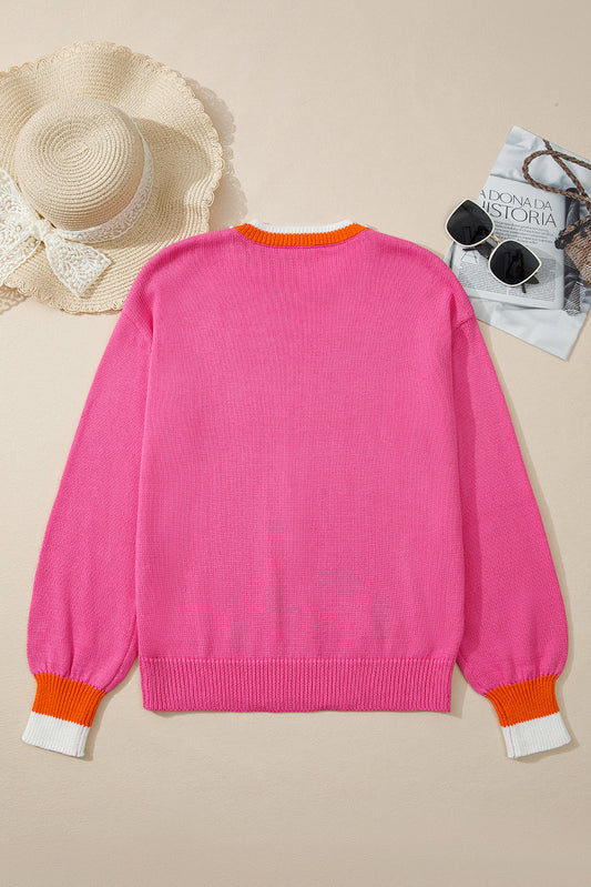 Anahi Drop Shoulder Knit Sweater