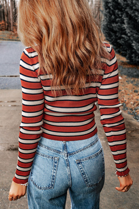 Martha Knit Slim Fit Top