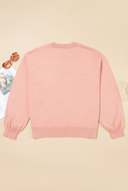 Isabella Sleeve Drop Shoulder Sweater