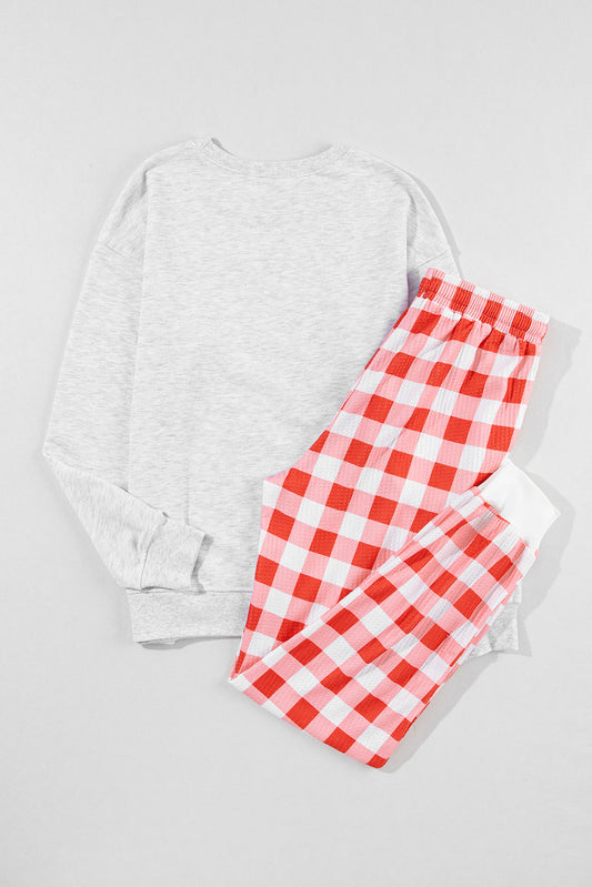 Murphy Christmas Claus Graphic Top