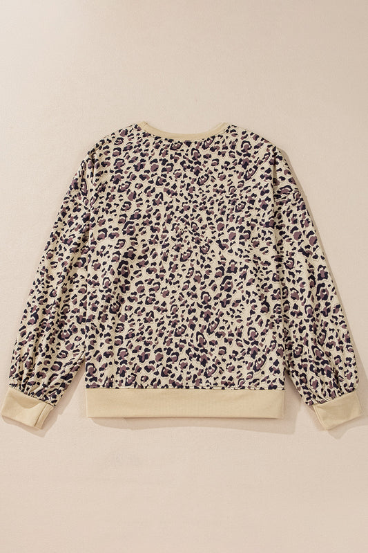 Olivia Parchment Print Sweatshirt