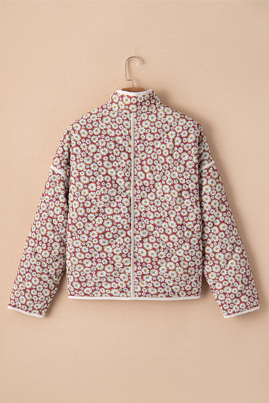 Avery Contrast Edge Stand Jacket