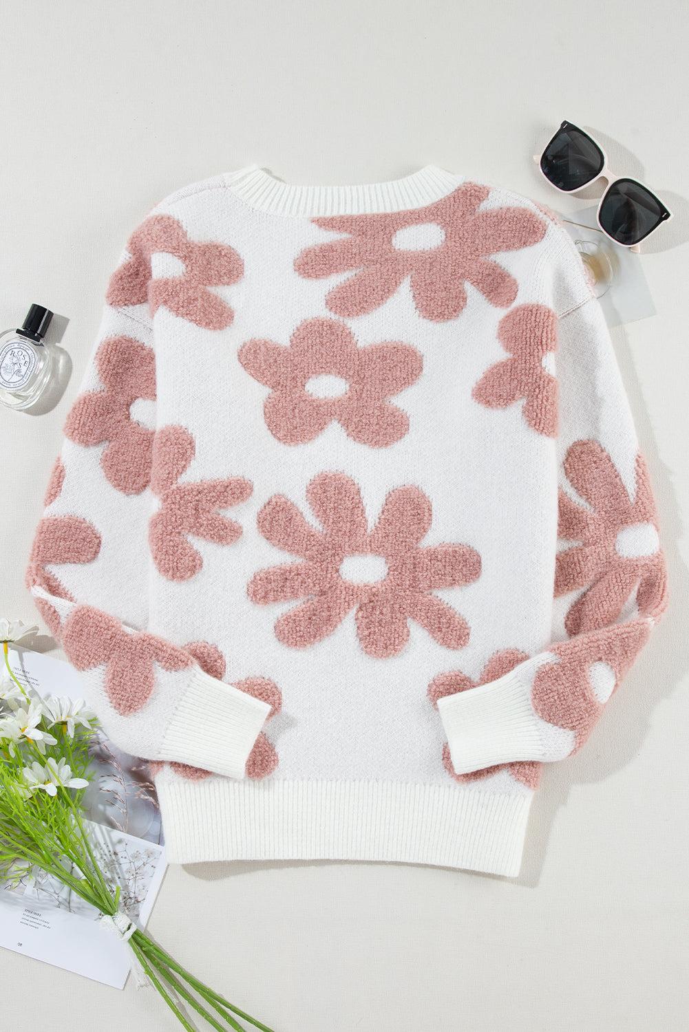 Aria Drop Shoulder Loose Sweater