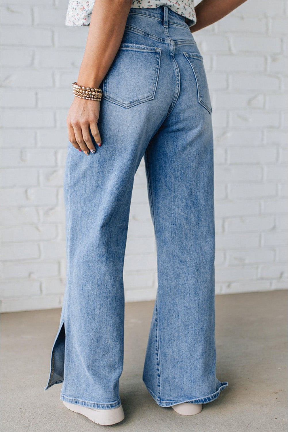 Noah Rise Drawstring Casual Jeans