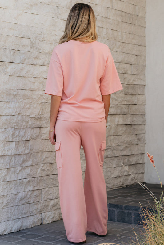 Alora Cargo Sweatpants Set
