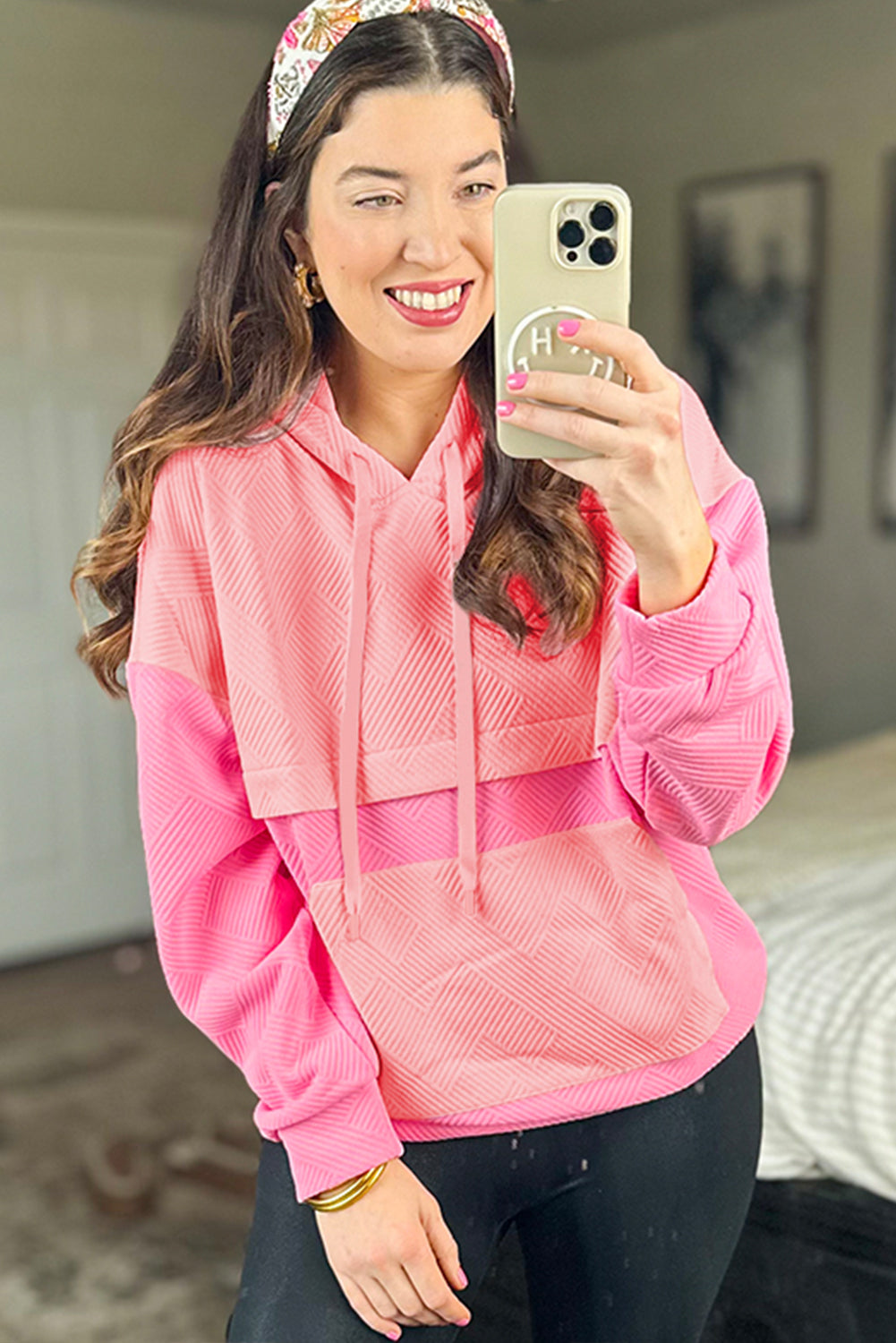 Aila Kangaroo Drop Shoulder Hoodie