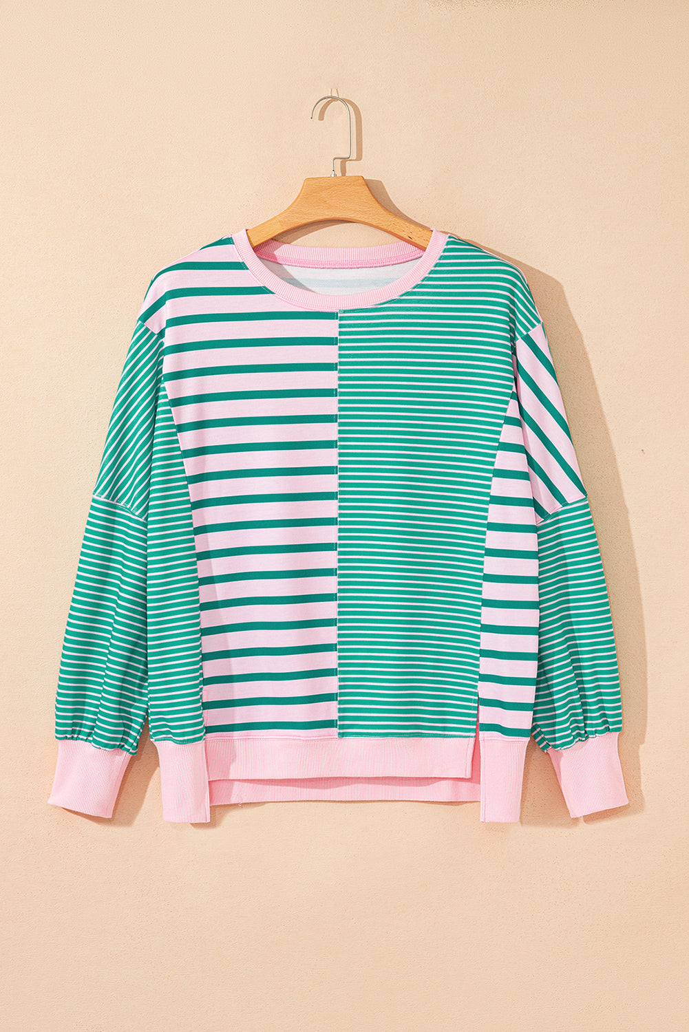 Rosalie Side Slit Baggy Sweatshirt