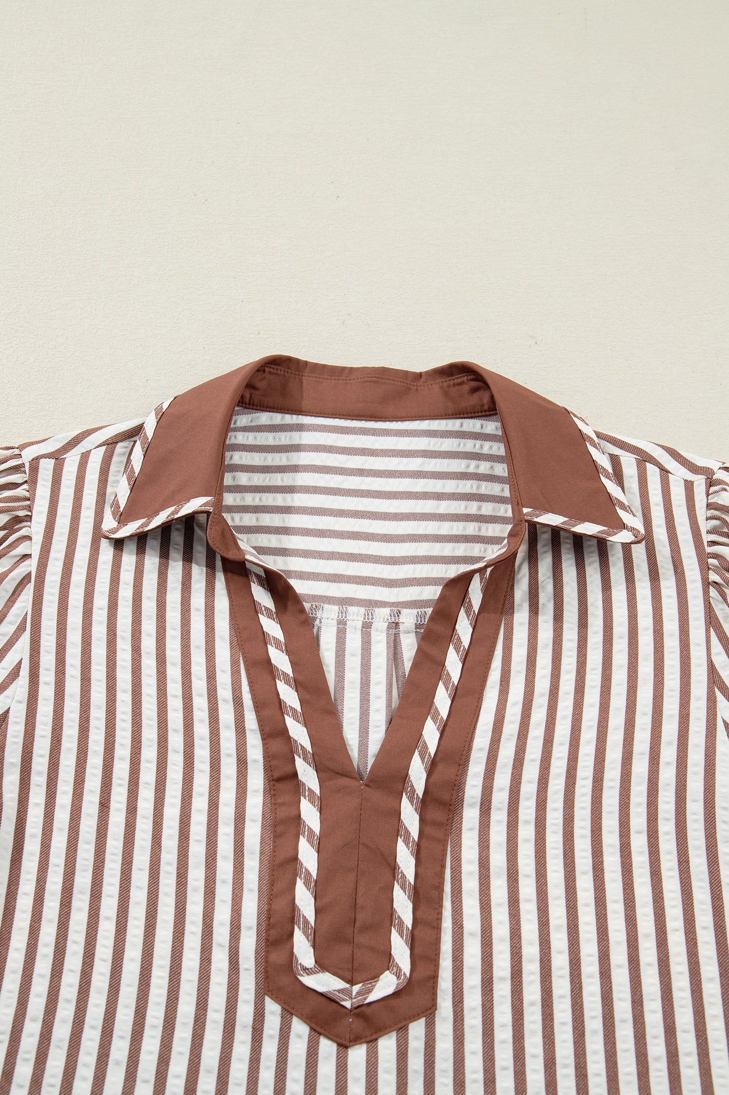 Romina Short Bubble Sleeve Blouse