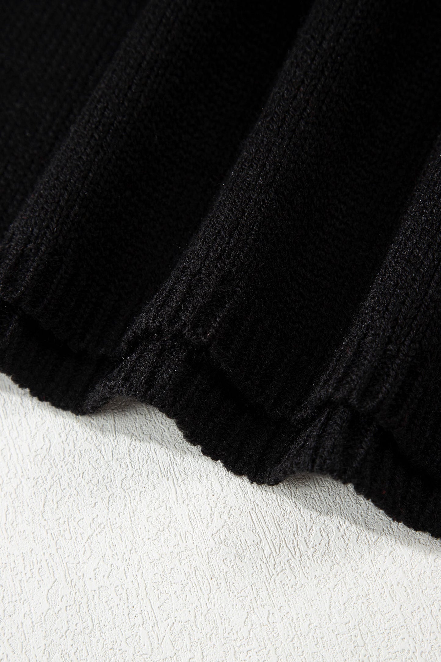 Faye Backless Bubble Sleeve Sweater