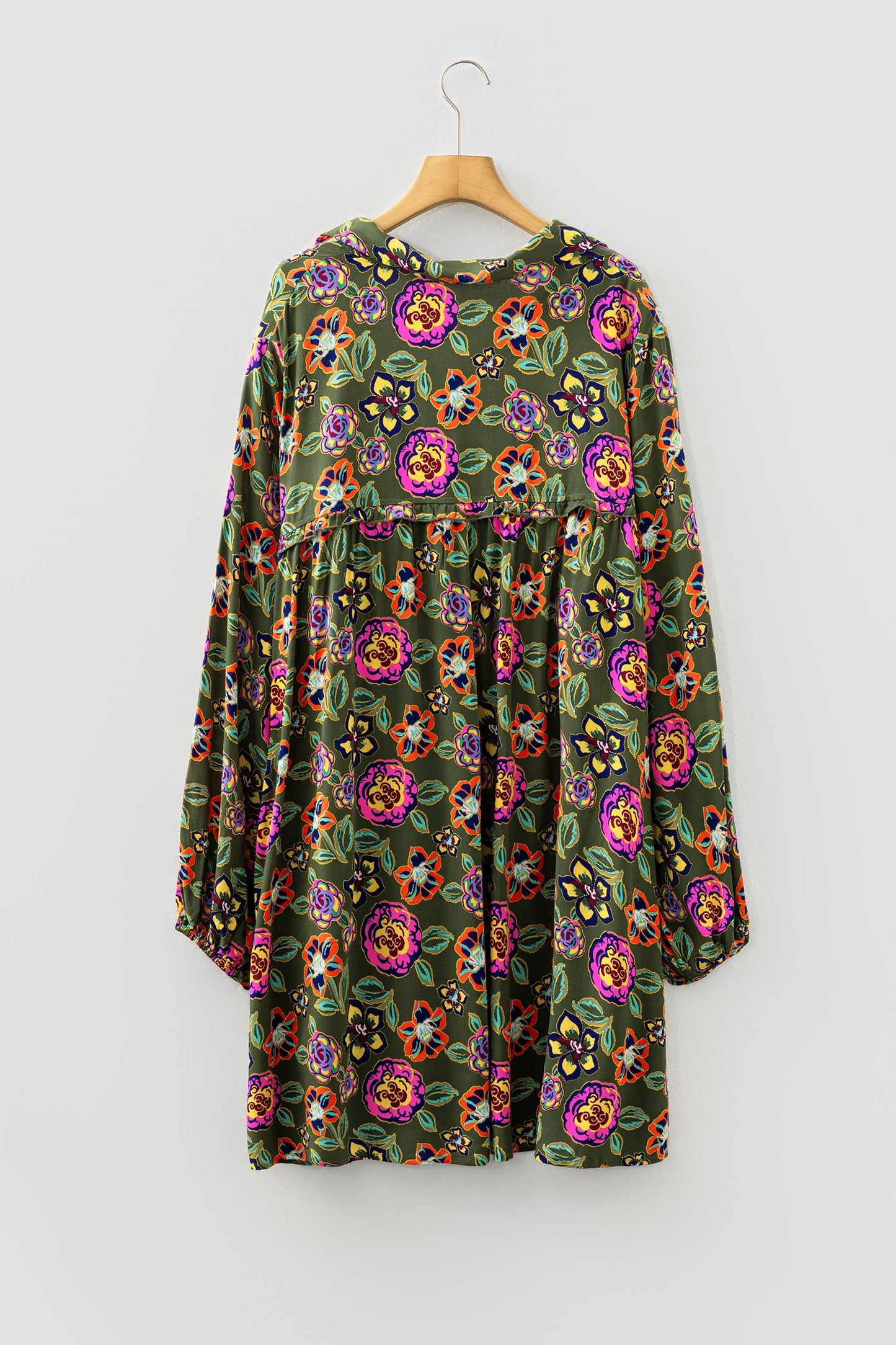 Lorelai Collared Loose Mini PLUS Dress