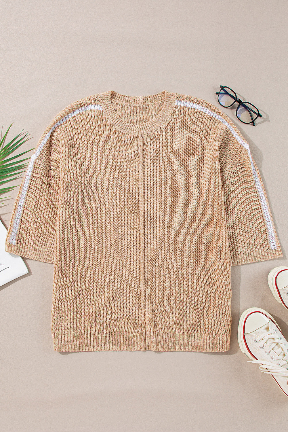 Aria 3 4 Sleeve Sweater