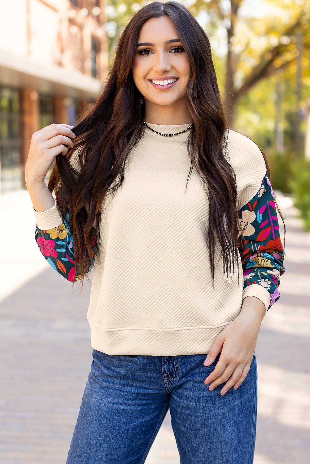Camille Drop Shoulder Knit Top