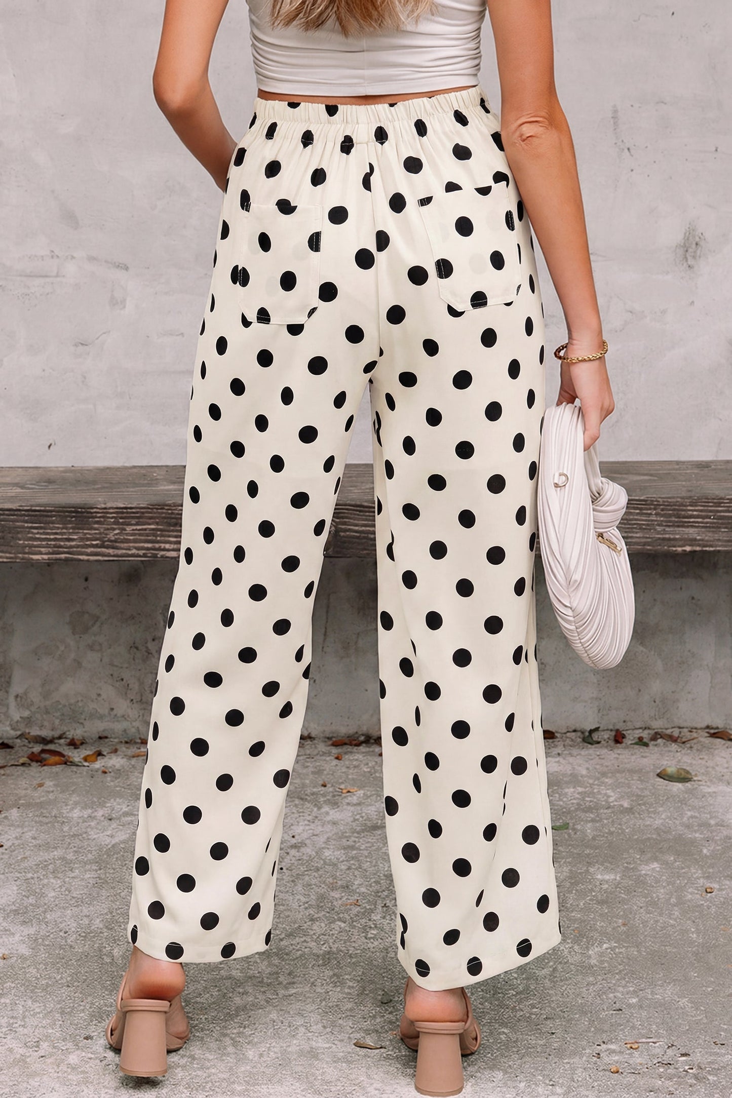 Elsa Patched Loose Pants