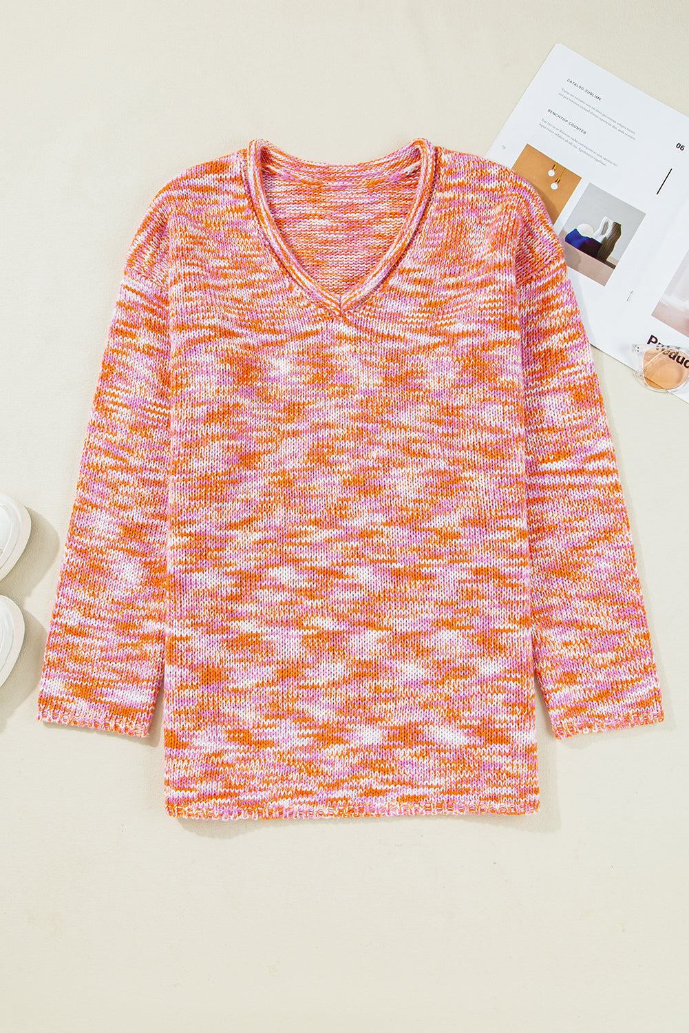 Sofia Shoulder Tunic Oversized Sweater
