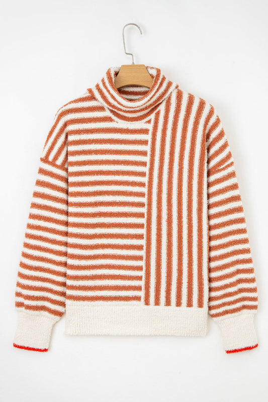 Emily Cowl Drop Shoulder Sweater