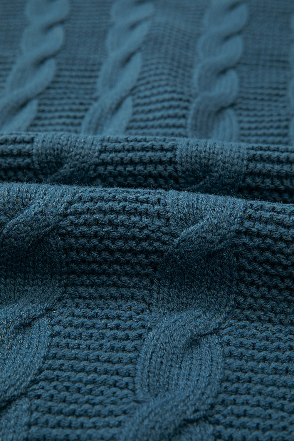 Gianna Knit Front Baggy Cardigan