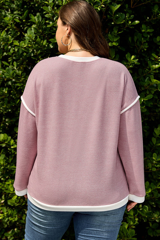Frances Drop Shoulder Loose Top
