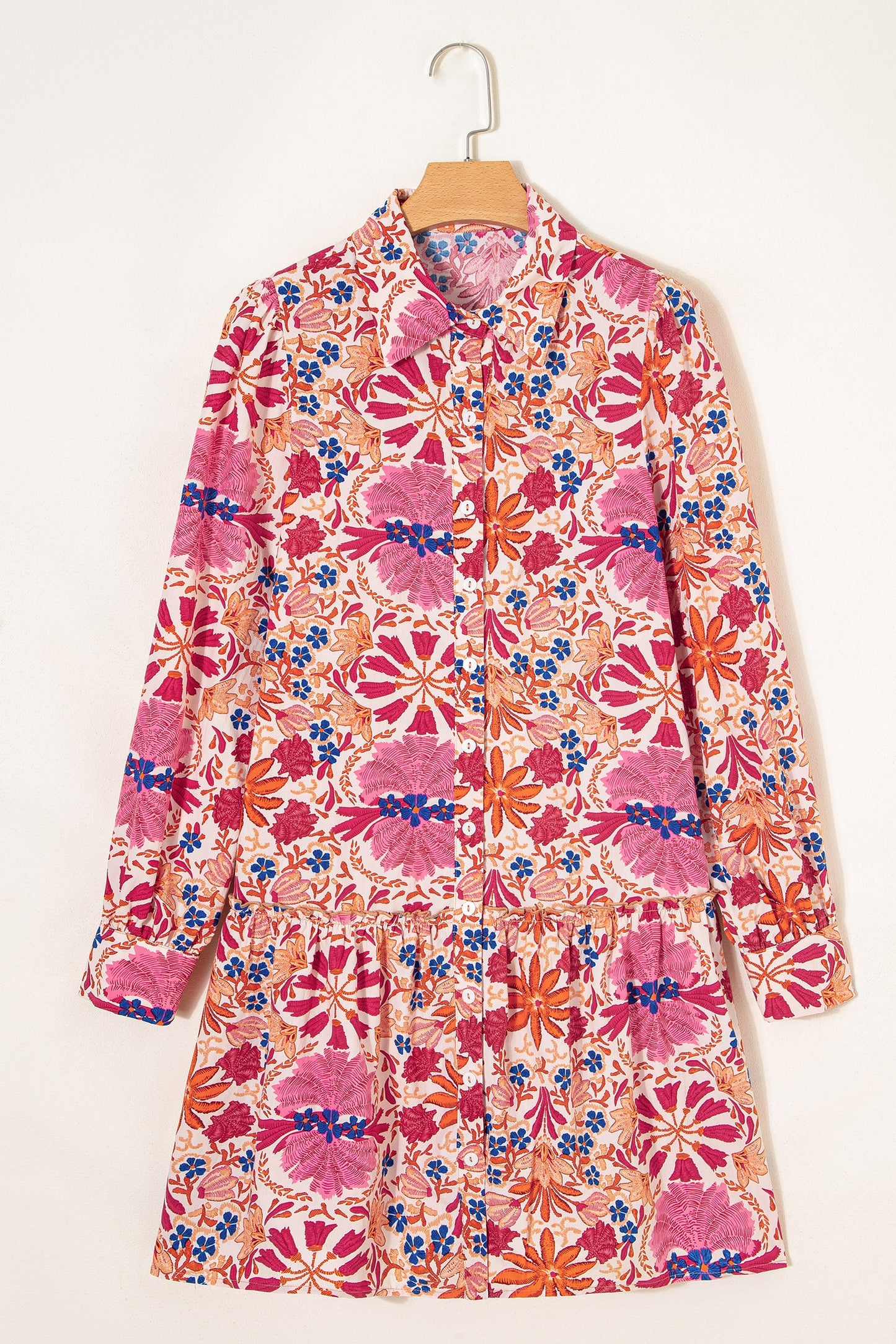 Analia Long Sleeve Mini Dress