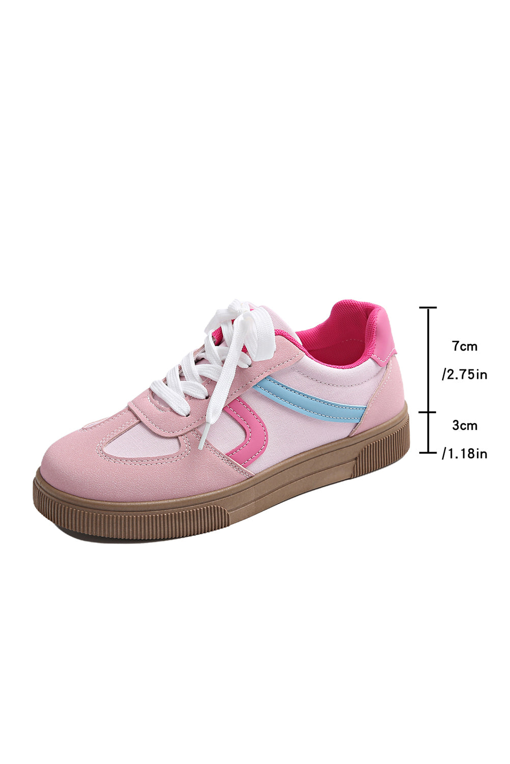 Mila Lace Up Flat Shoes