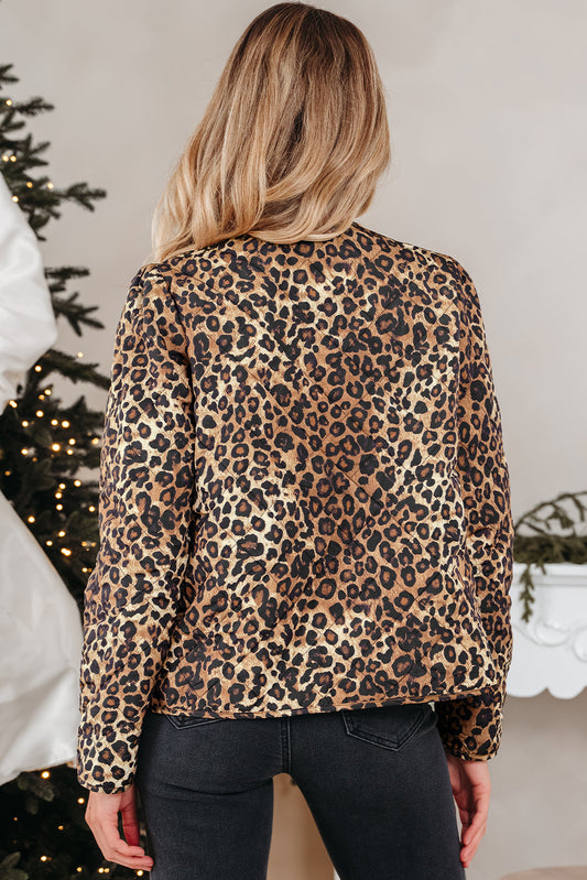 Mara Quilted Tie Front Jacket