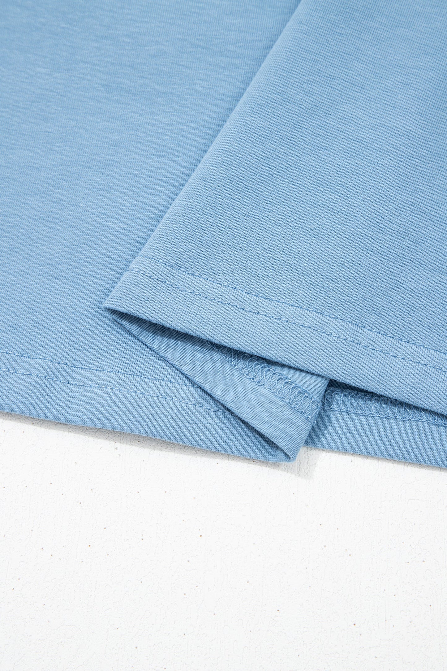 Henley Short Puff Sleeve Top