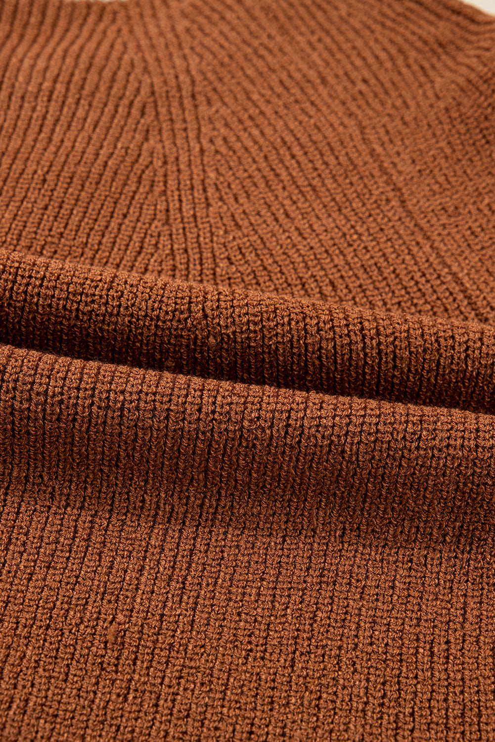 Gabriella Knit Neckline Short Cardigan