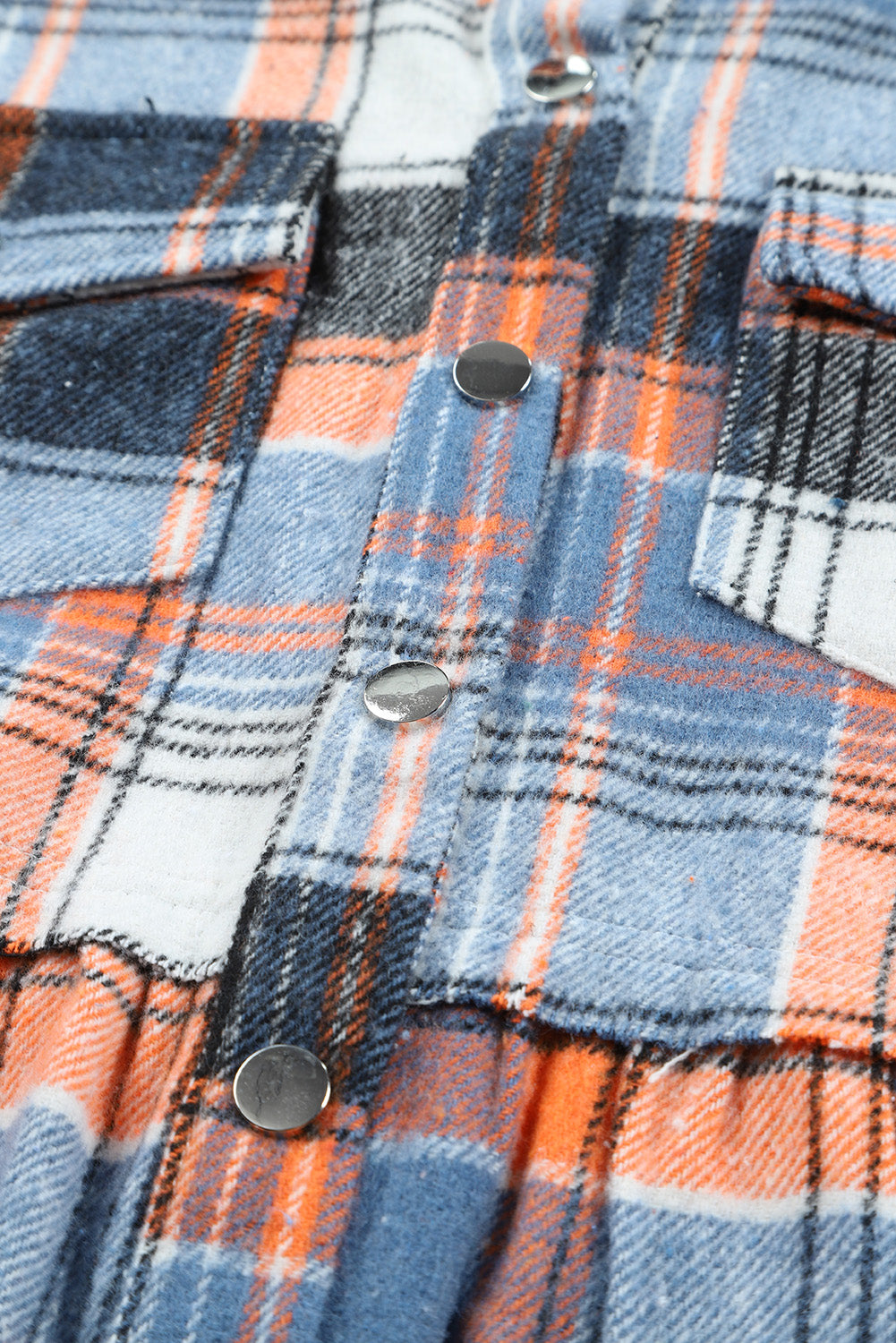 Elizabeth Plaid Down Ruffled Shirt