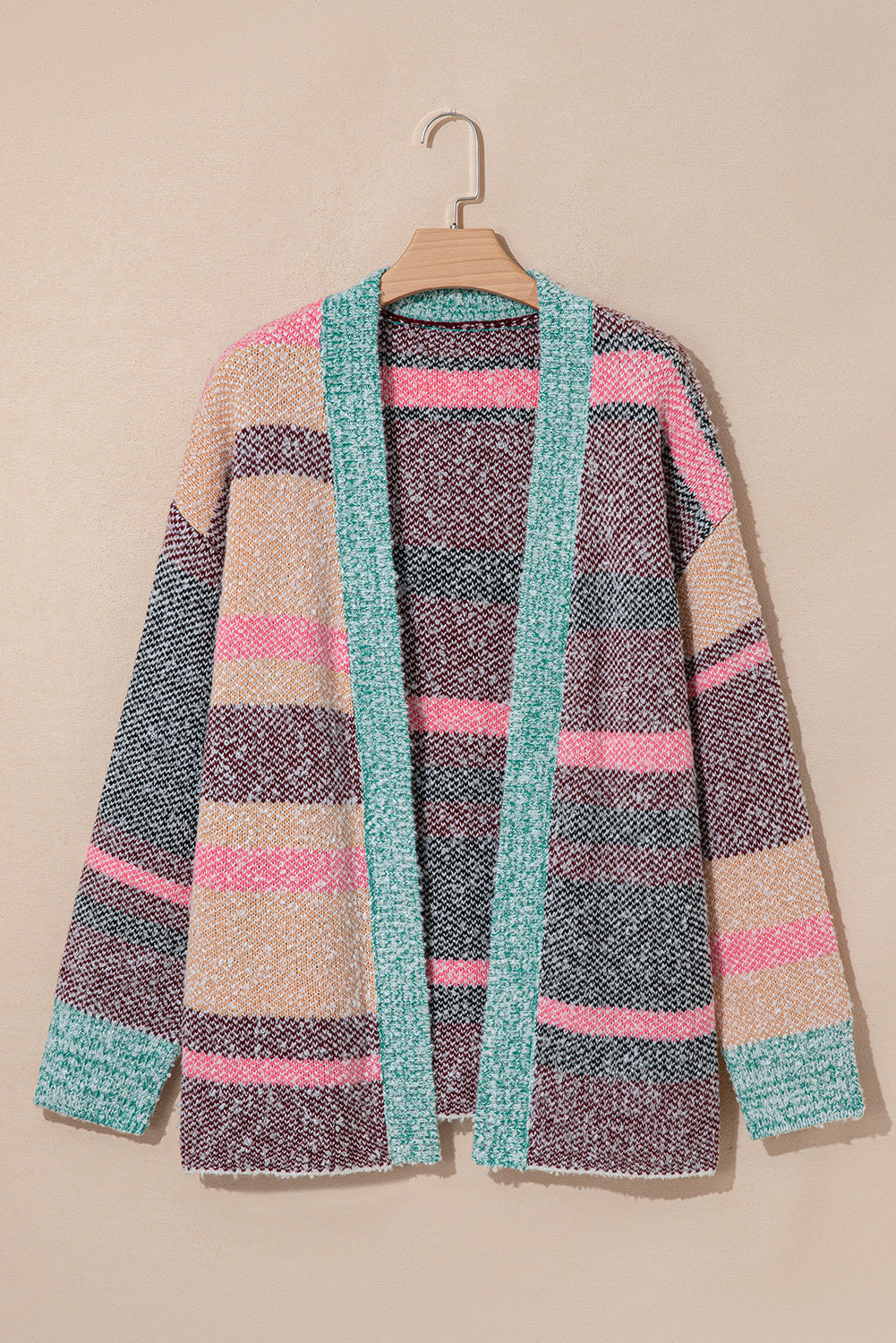 Elsa Slit Open Front Cardigan