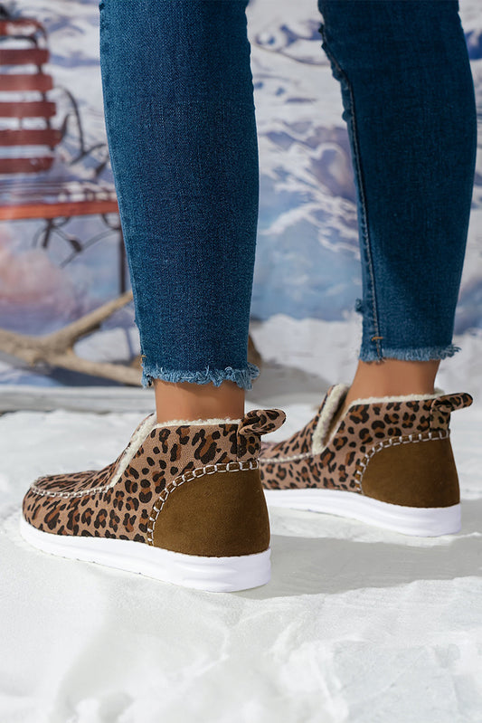 Sofia Flat Winter Fur Boots