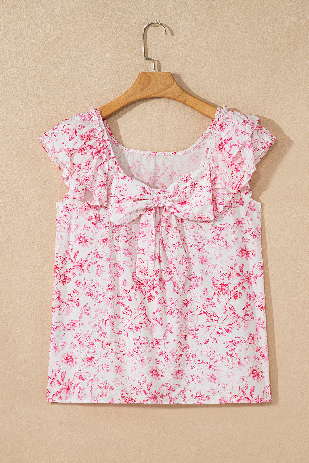 Aya Bow Back Square Blouse