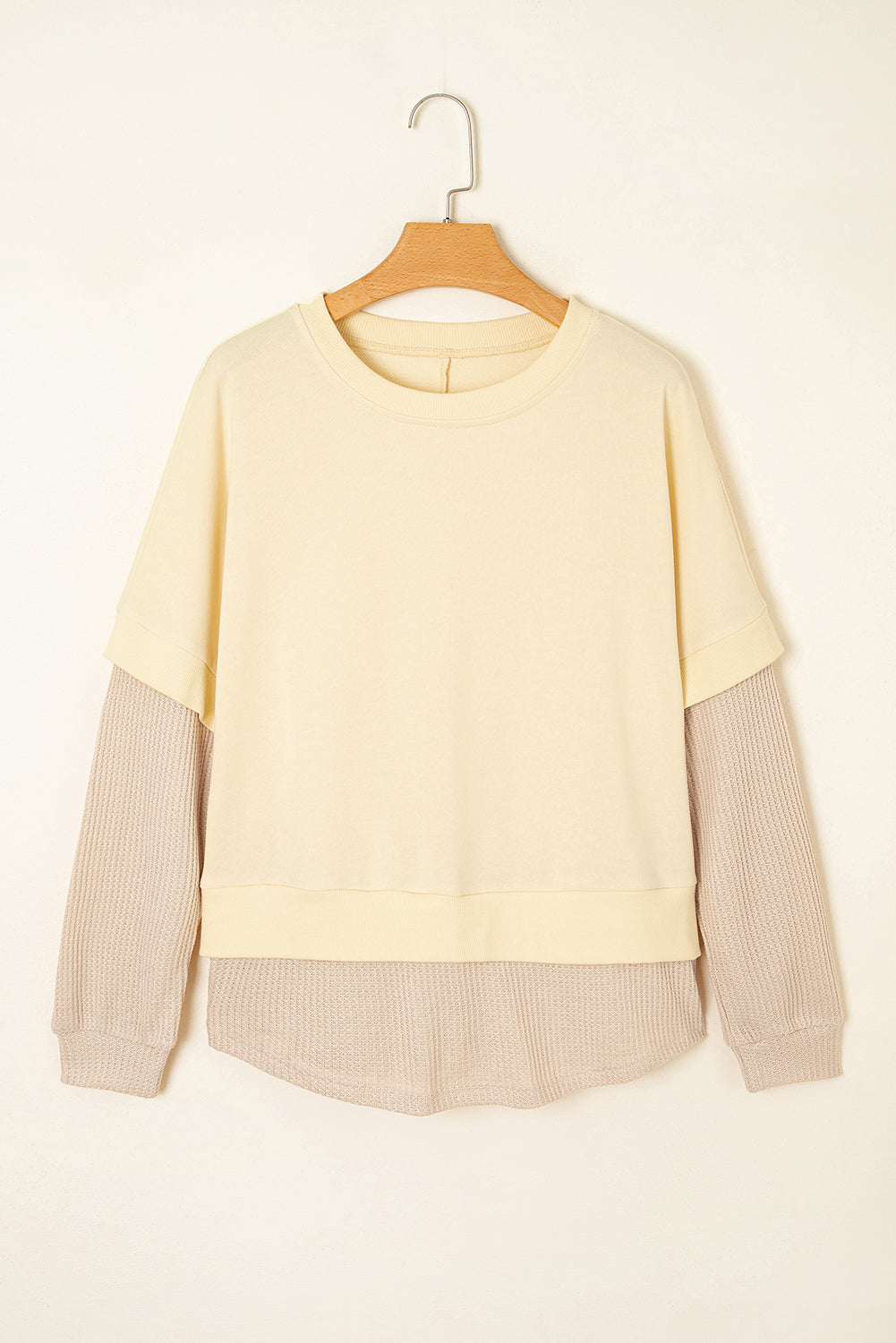 Evajira Two Piece Patchwork Sweatshirt