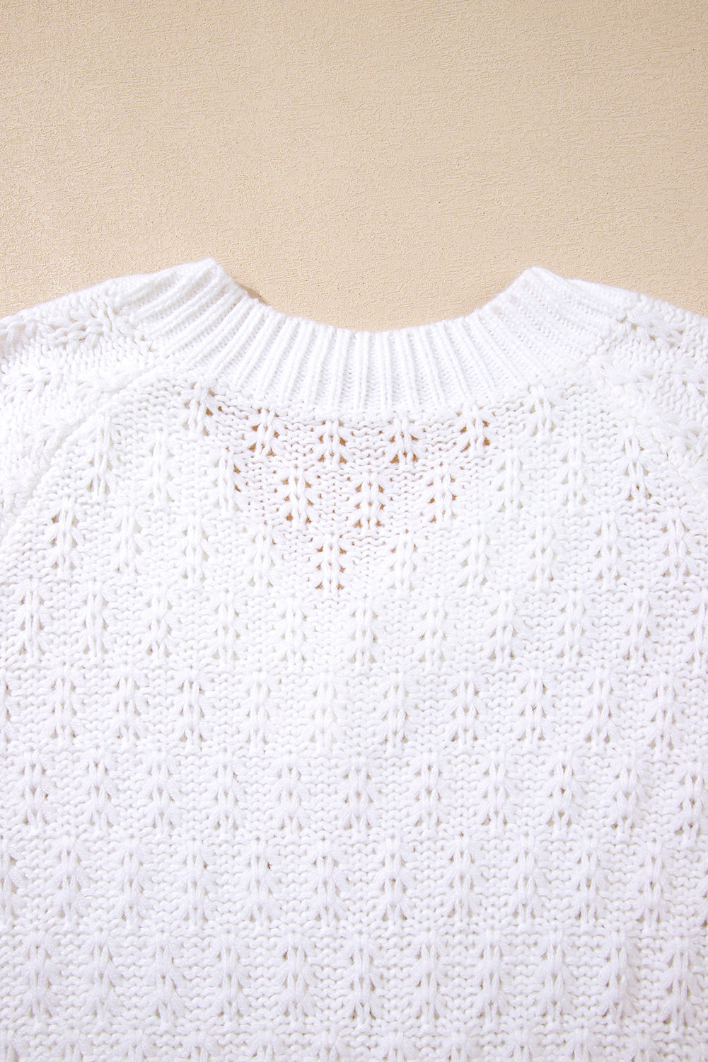 Emma Ribbed Edge Loose Sweater