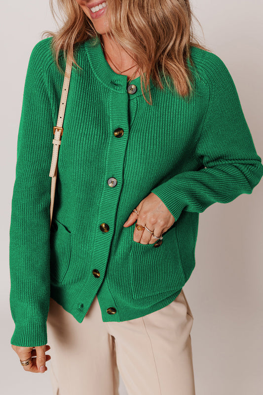 Samara Chunky Front Cardigan Sweater